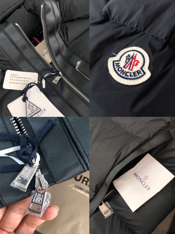 ハイクオリティダウンジャケット細部ディテール